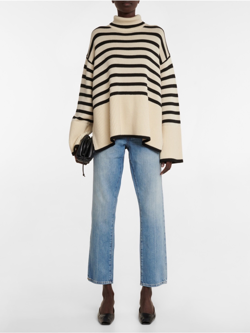 Frame Denim Le Slouch Mid-Rise Straight Leg Jeans Iceberg Button-Fly Distressed - Picture 2 of 8